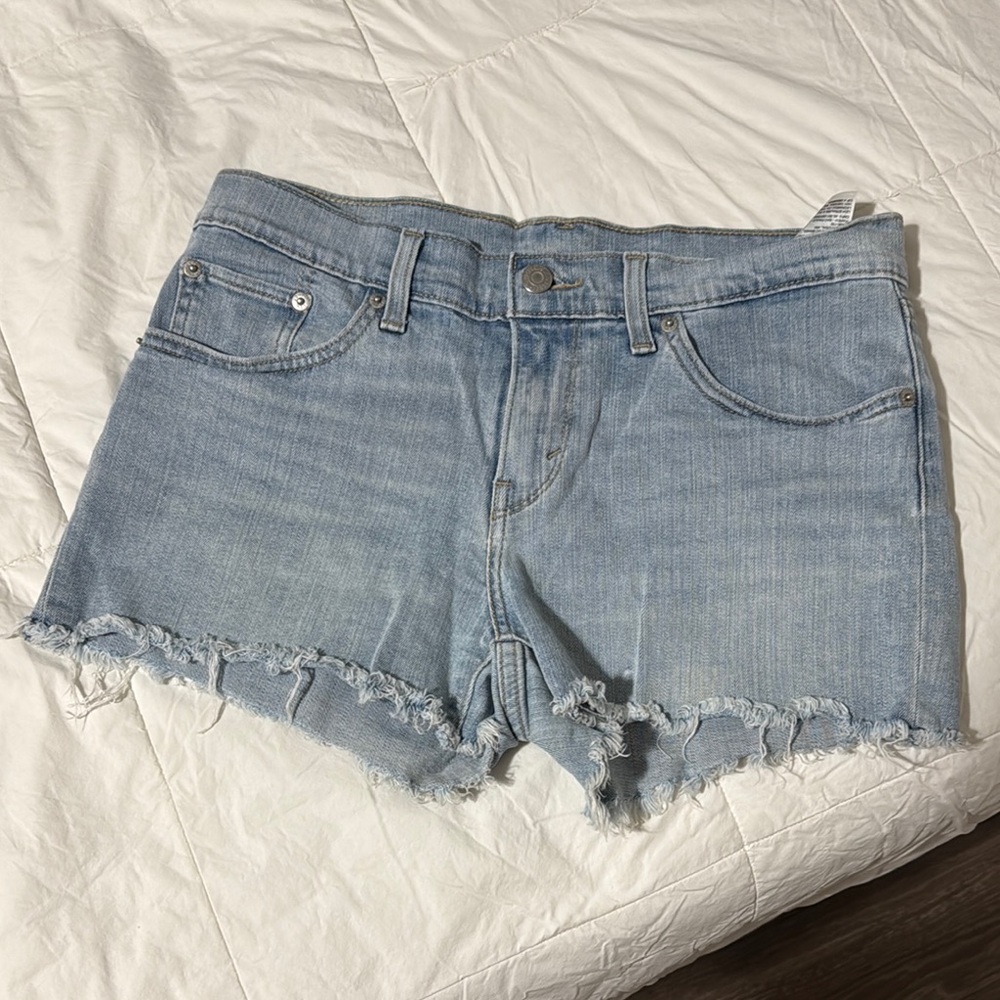 LEVI Denim Blue Women's Shorts